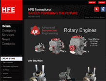 Tablet Screenshot of hfeinternational.com